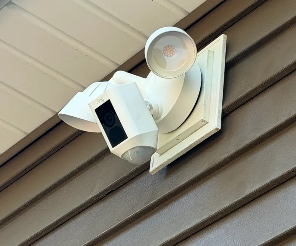 Ring Floodlight Camera Installation in Elmsford — elmsford