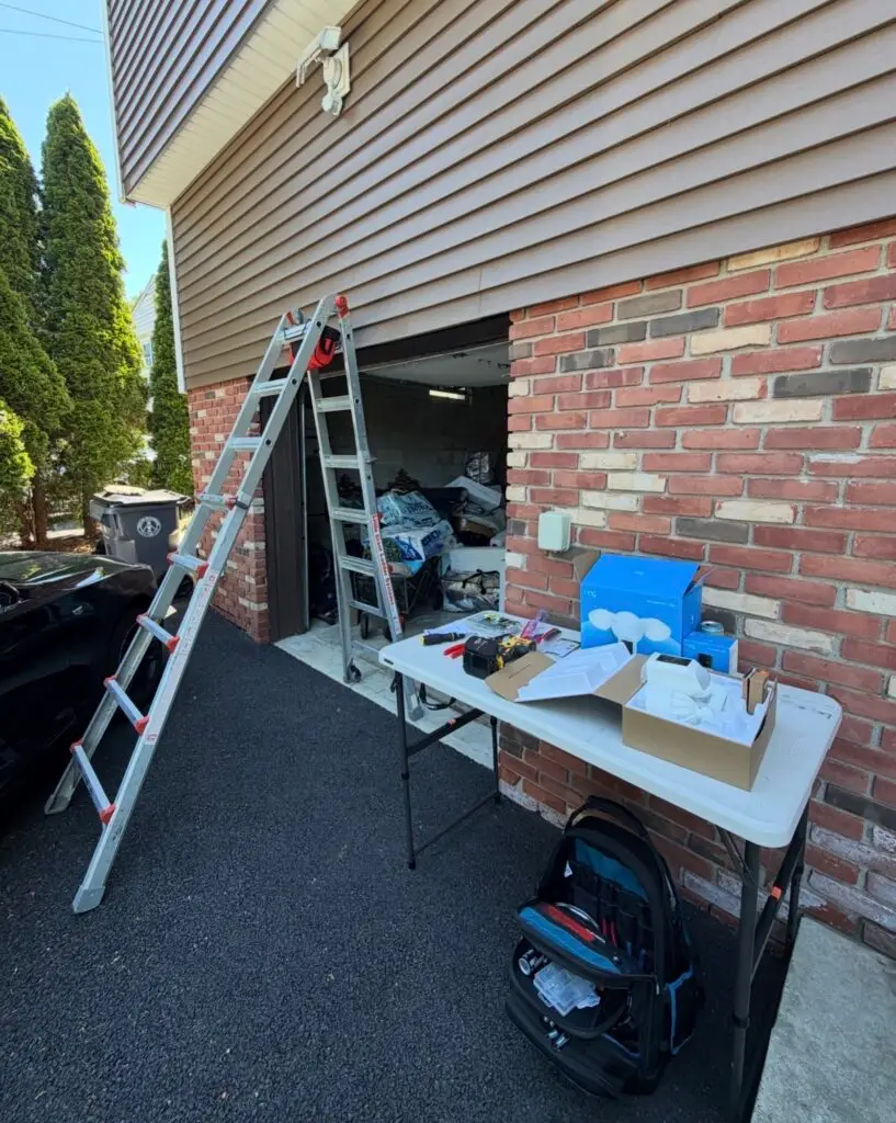 Ring Floodlight Camera Installation in Elmsford — camera installation