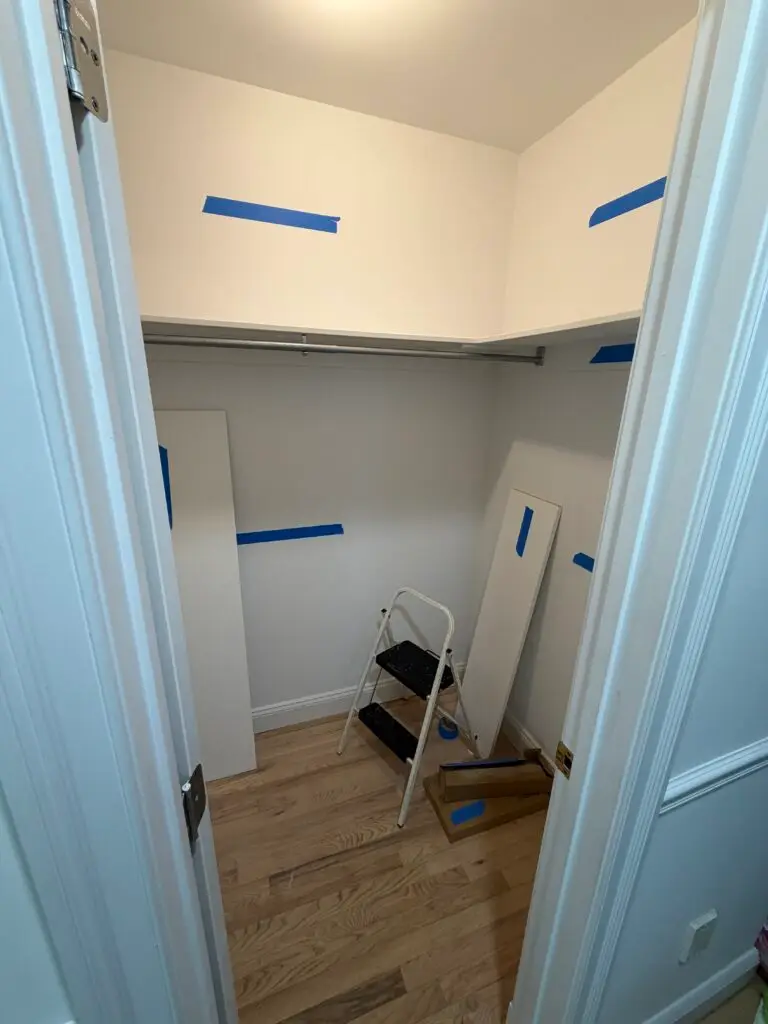 Closet Storage Installation in Rye — closet storage installation