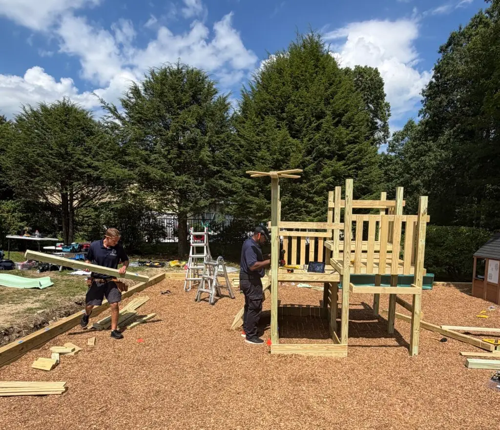 Playset Assembly in Peekskill — outdoor playset assembly